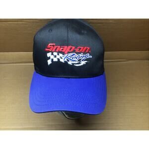 Unworn Vintage Snap-On Racing Hat K-Products USA Snapback Cap Tools Black